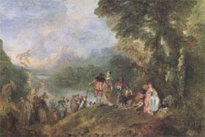 Jean-Antoine Watteau The Embarkation for Cythera (mk05)
